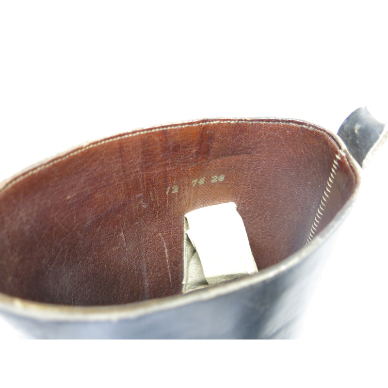 Paire de bottes cuir originales Allemandes  WH ref  211