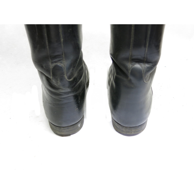 Paire de bottes cuir originales Allemandes  WH ref  211