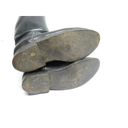 Paire de bottes cuir originales Allemandes  WH ref  222