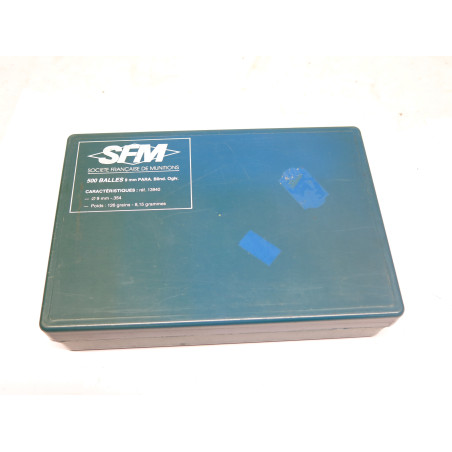 Boite ancienne SFM balles 9 para ref 33 