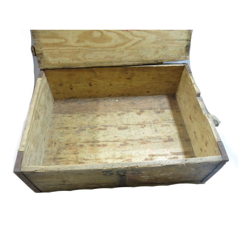Caisse en bois pour 1500 cartouches Mauser de Sniper Anschuss ref 1100
