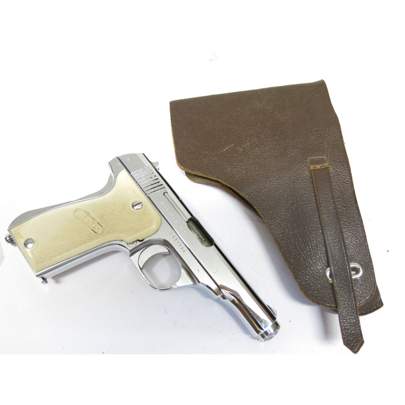 Etui cuir pour pistolet MAB modele D ref ch 47