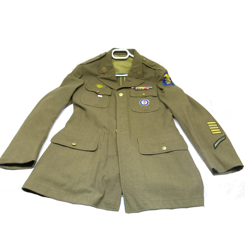 Coat wool serge OD 1943  Veste  US  ref 489