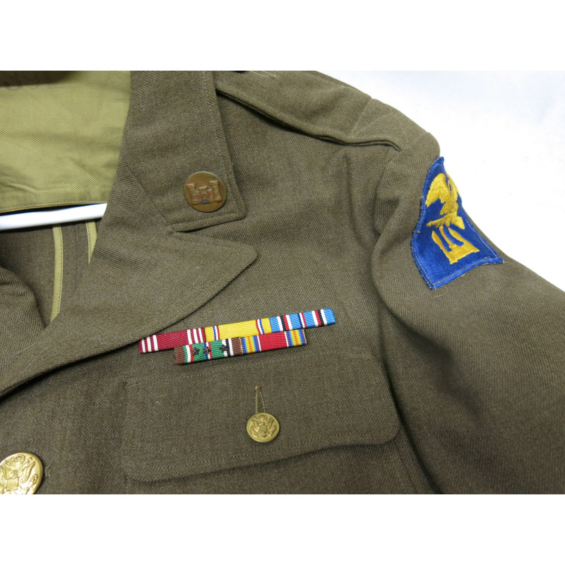 Coat wool serge OD 1943  Veste  US  ref 489