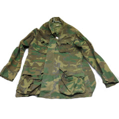 Veste originale tropical camouflé originale Rip stop 1969  US Vietnam Ref 1047