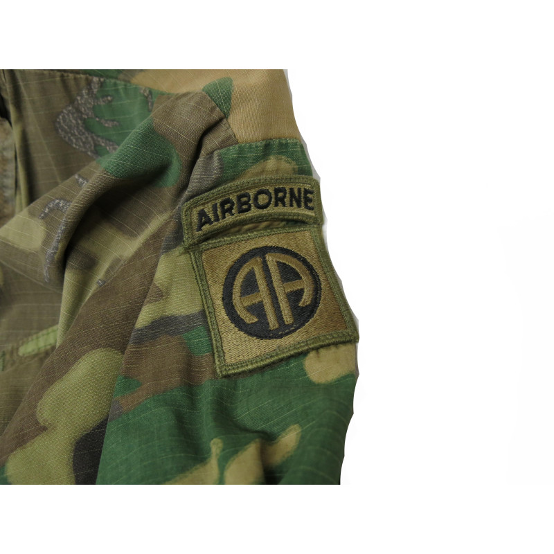 Veste originale tropical camouflé originale Rip stop 1969  US Vietnam Ref 1047