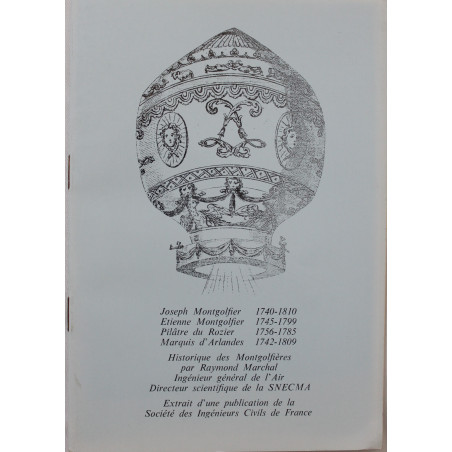 Livre Historique des montgolfières par Raymond Marchal