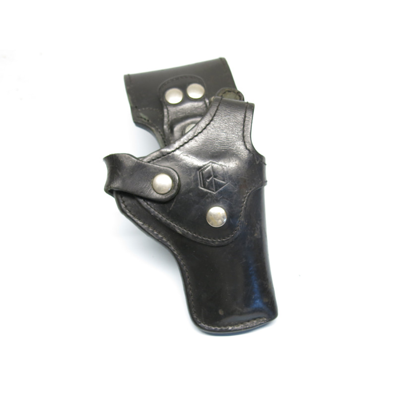 Etui cuir police pour revolver 2 pouces  ref 77