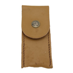 Pochette en cuir réglementaire de l'armée française