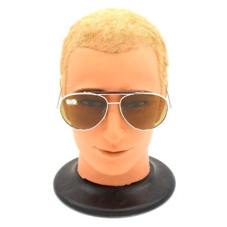 Lunettes de soleil style Ray-Ban USAAF repro verres teintés en Brun