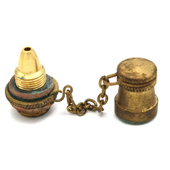 Bouchon de l'huilier métallique réglementaire de l'armée française