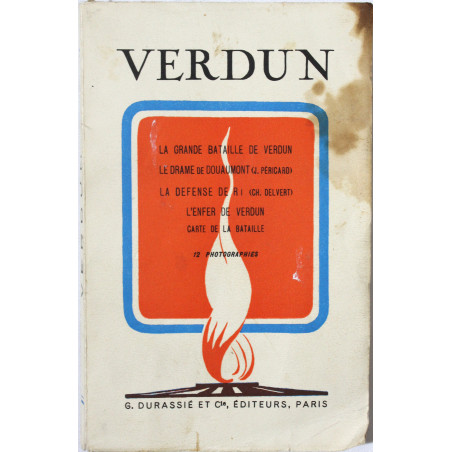 Livre VERDUN La grande bataille de Verdun
