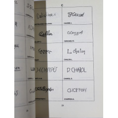 Livre Signatures des Artistes du Bronze et Fondeurs de Bruno de York