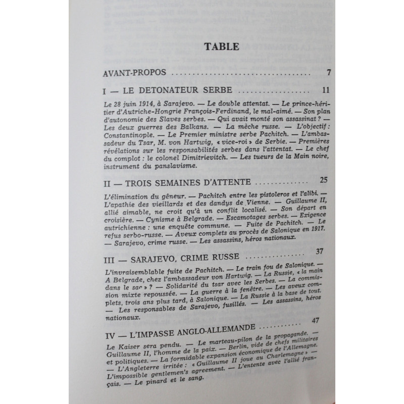 Livre Le traquenard de Sarajevo - 1. Hitler, né à Versailles