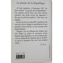 Livre La putain de la République de Christine Deviers-Joncour Livre La putain de la République de Christine Deviers-Joncour