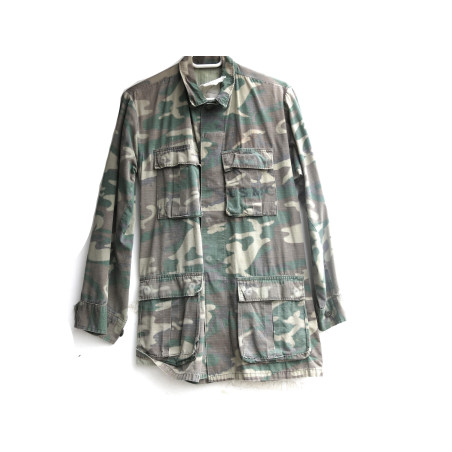 Veste originale USMC tropical camouflé originale Rip stop 1969  US Vietnam Ref  850