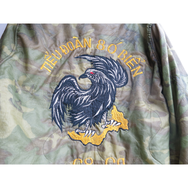 Blouson camo US Vietnam brodé ref vn 145