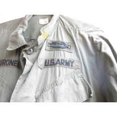 Veste tropicale coton  originale 1968 rip stop US Vietnam ref  666