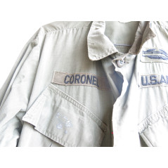 Veste tropicale coton  originale 1968 rip stop US Vietnam ref  666