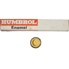 Pot de peinture Humbrol - Enamel No 7 Light Buff 1/2 Oz