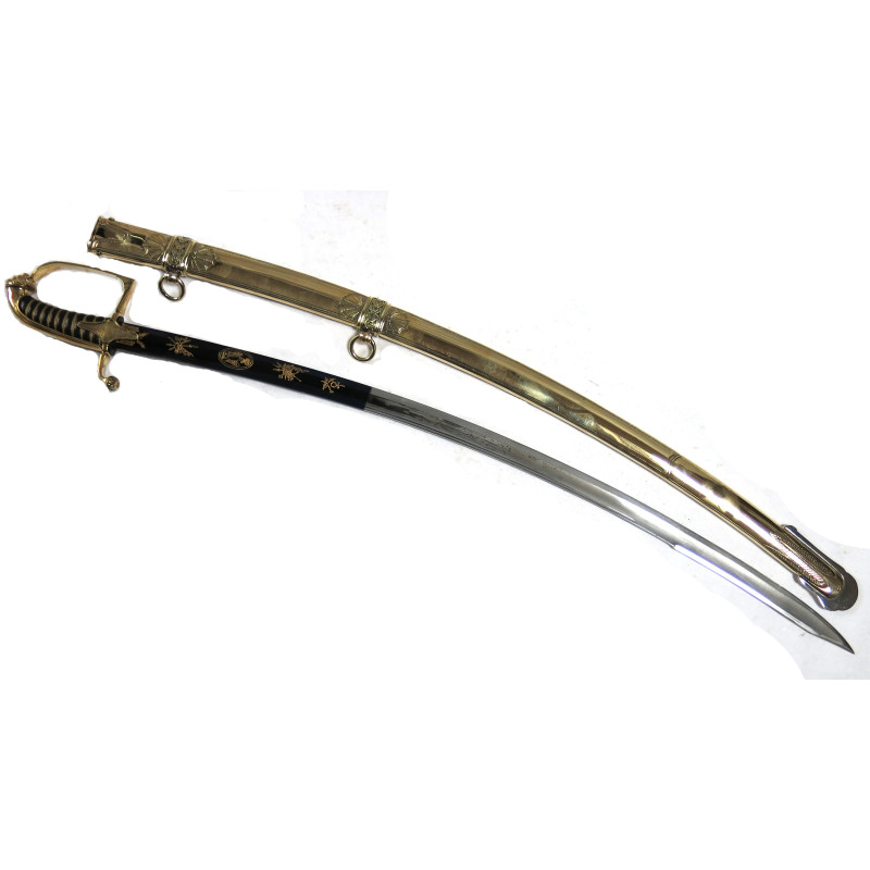 Magnifique sabre de chasseur à cheval de la garde imperiale 