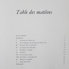 Livre Trois siècles d'uniformes militaires de John Mollo