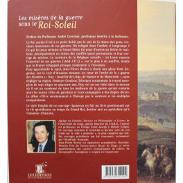 Livre Les misères de la guerre sous le Roi-Soleil de Jean-Pierre Rorive Livre Les misères de la guerre sous le Roi-Soleil de Jean-Pierre Rorive