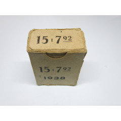 Boite pleine cartouches 8  Mauser Grec 1938 ref 412 categorie C 