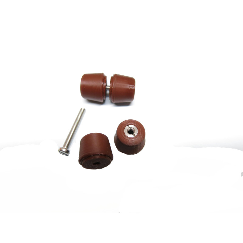  Bouton bakélite pour levier fusil G11 K11 avec vis inox ref 89 