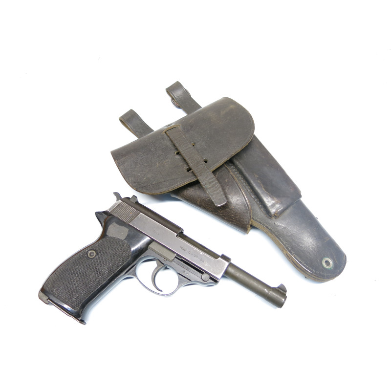 Etui cuir original INDO pour pistolet  P38 ref 223