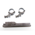 Montage de lunette fusil Schmidt Rubin K31 avec colliers 30 mm