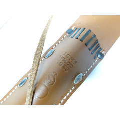 Fourreau cuir de poignard USM3  parachutiste  USM6 repro ref bru 25 