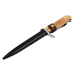 Poignard de tranchée Allemand Daniel Herder Solingen fourreau noir