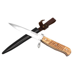 Poignard de tranchée Allemand Daniel Herder Solingen fourreau noir