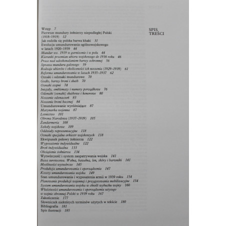 Livre Polski Mundur Wojskowi 1918 - 1939 de by Wielecki, Henryk