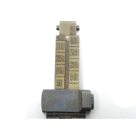 Hausse pistolet C96 Mauser graduée 500 m modele 1916 en 9 para ref 700 