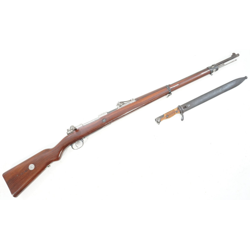 Baïonnette Mauser G98 à dent de scie avec fourreau métal Baïonnette Mauser G98 à dent de scie avec fourreau métal