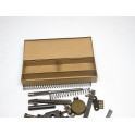 Petite boite avec pieces MG 34/42  jus terrain ref 92