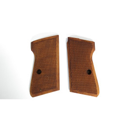 Paire de plaquettes noyer walther PP