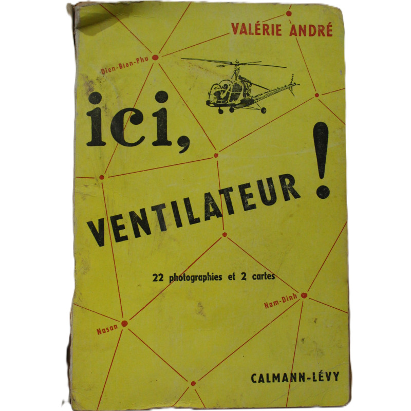 Livre Ici, ventilateur de Valérie André