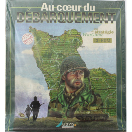 Jeu Avec CD-Rom Au Coeur du débarquement - Jeu de stratégie WarGame