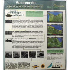 Jeu Avec CD-Rom Au Coeur du débarquement - Jeu de stratégie WarGame