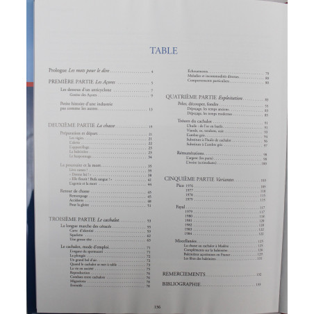 Livre Açores les dernières chasses au cachalot 