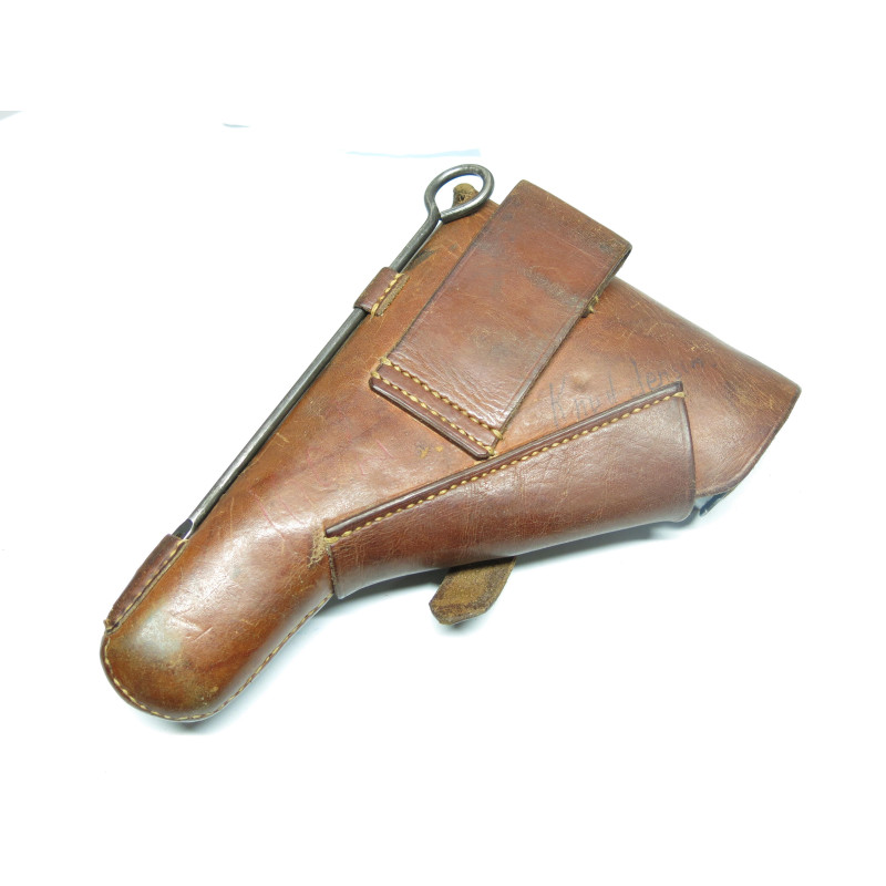 Etui cuir GP35 original 39/45  Norvegien avec baguette  Ref 668