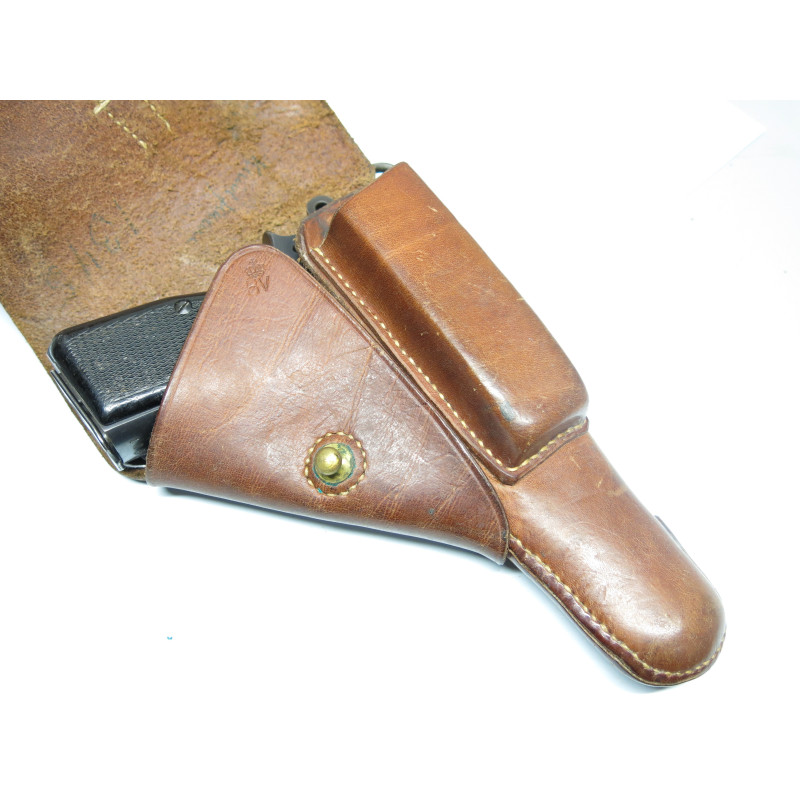 Etui cuir GP35 original 39/45  Norvegien avec baguette  Ref 668