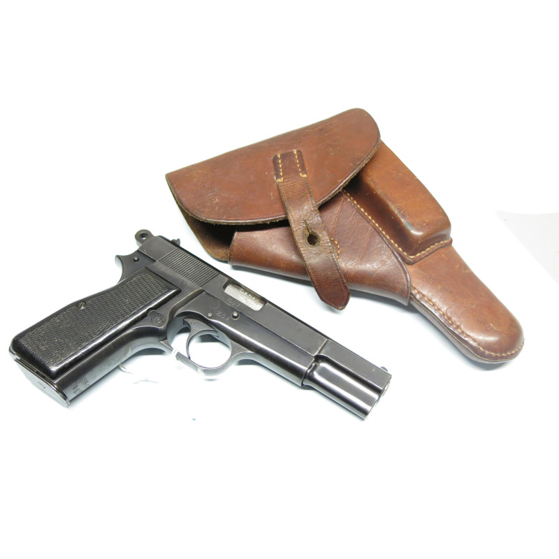 Etui cuir GP35 original 39/45  Norvegien avec baguette  Ref 668