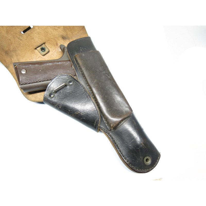 Etui cuir  Colt 45 type  Indochine Ref 357