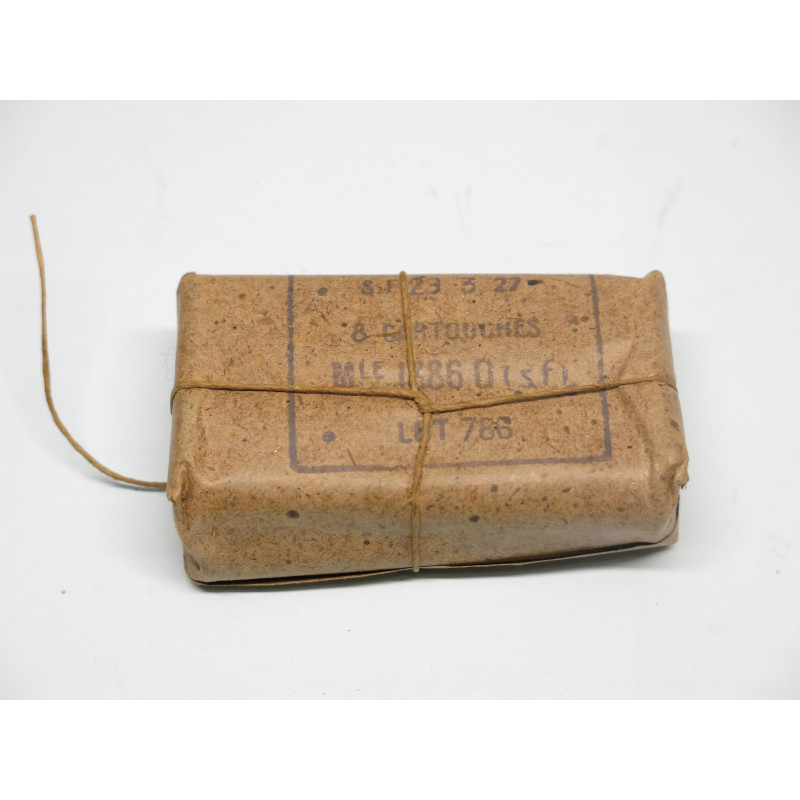 Paquet de 8 cartouche 8 Lebel 1927  categorie C ref un 2