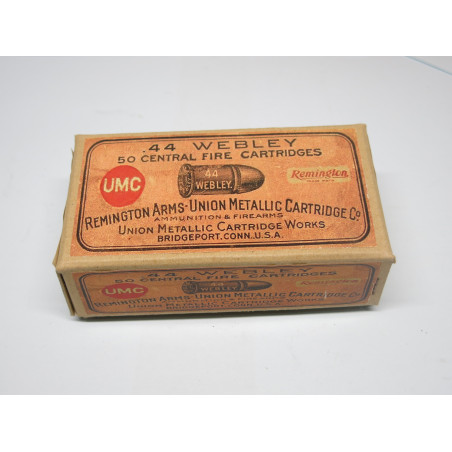 Belle repro de boite de cartouches ancienne calibre 44 Webley  UMC