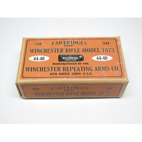 Belle repro de boite de cartouches ancienne calibre 44 /40 Winchester 1873